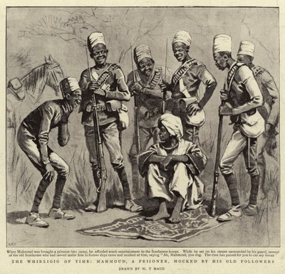 La girandola del tempo, Mahmoud, un prigioniero, deriso dai suoi vecchi seguaci da William T. Maud